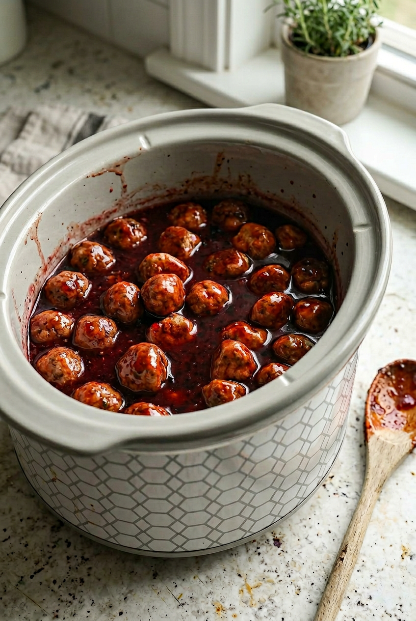 3 Ingredient Grape Jelly Meatballs Recipe 6 Grape Jelly Meatballs