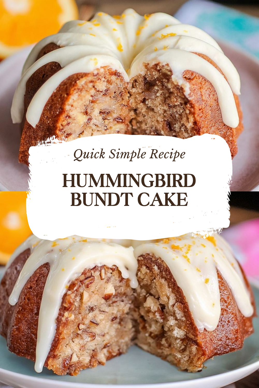 Hummingbird Bundt Cake
