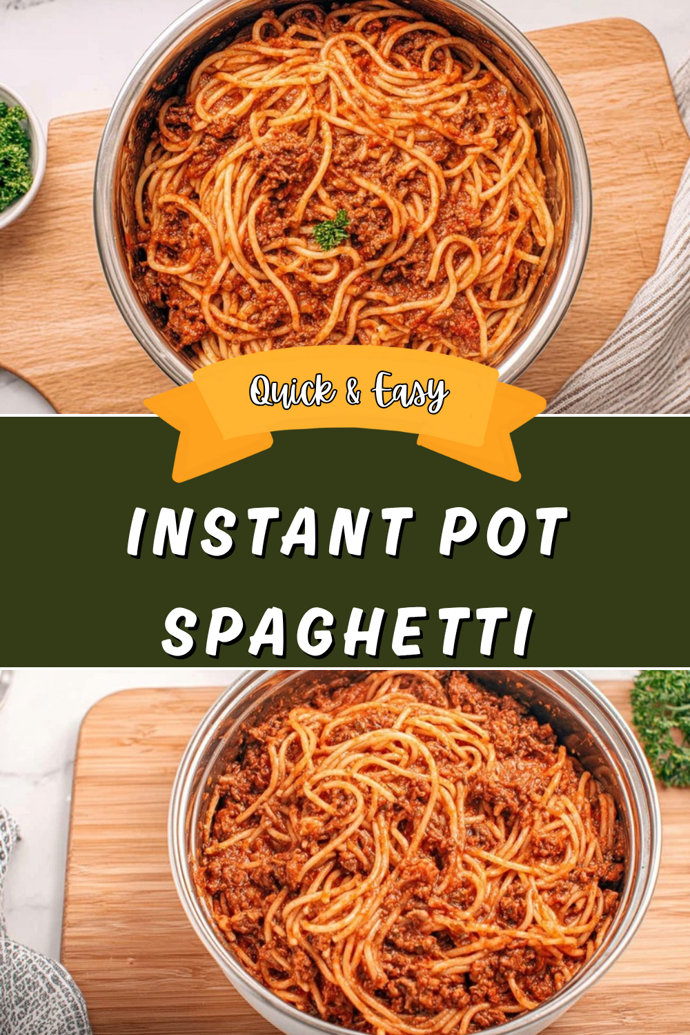 Instant Pot Spaghetti Recipe Done In Minutes 7 Instant Pot Spaghetti