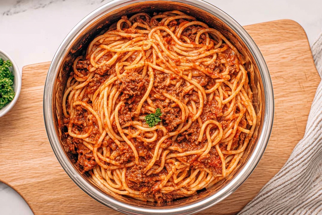 Instant Pot Spaghetti Recipe Done In Minutes 6 Instant Pot Spaghetti