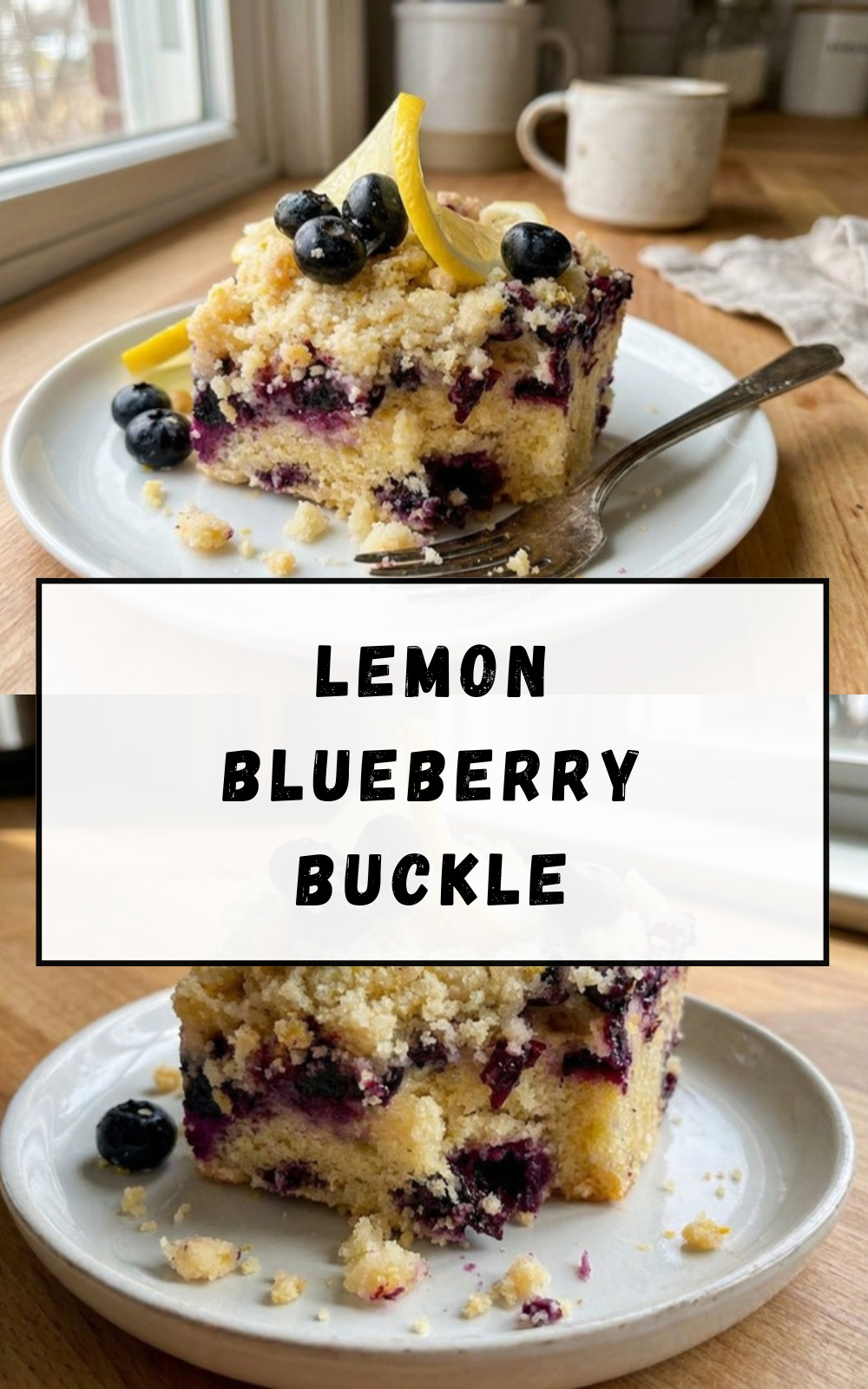 Lemon Blueberry Buckle