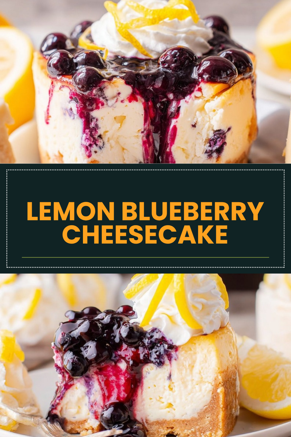 Lemon Blueberry Cheesecake