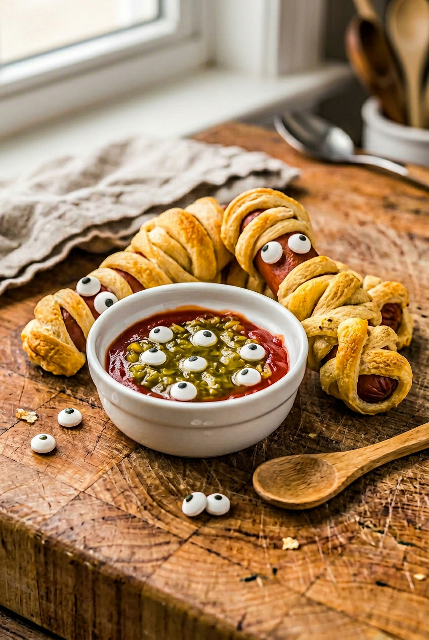 Mummy Hot Dogs