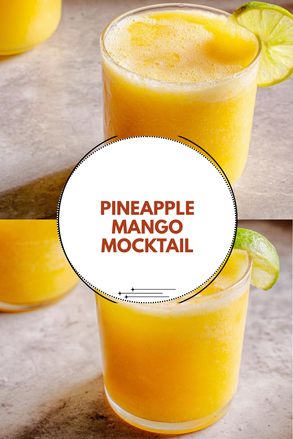 Pineapple Mango Mocktail