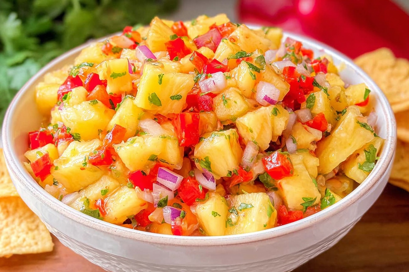 Pineapple Mango Salsa