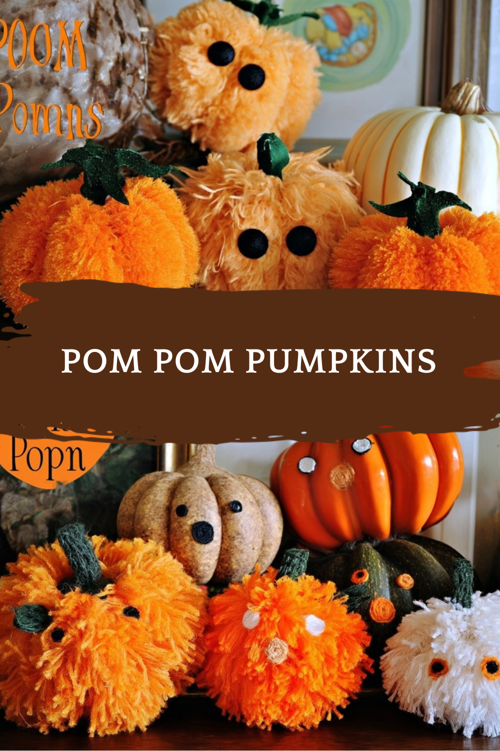 Pom Pom Pumpkins