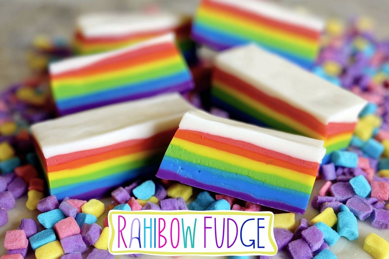 Rainbow Fudge Recipe