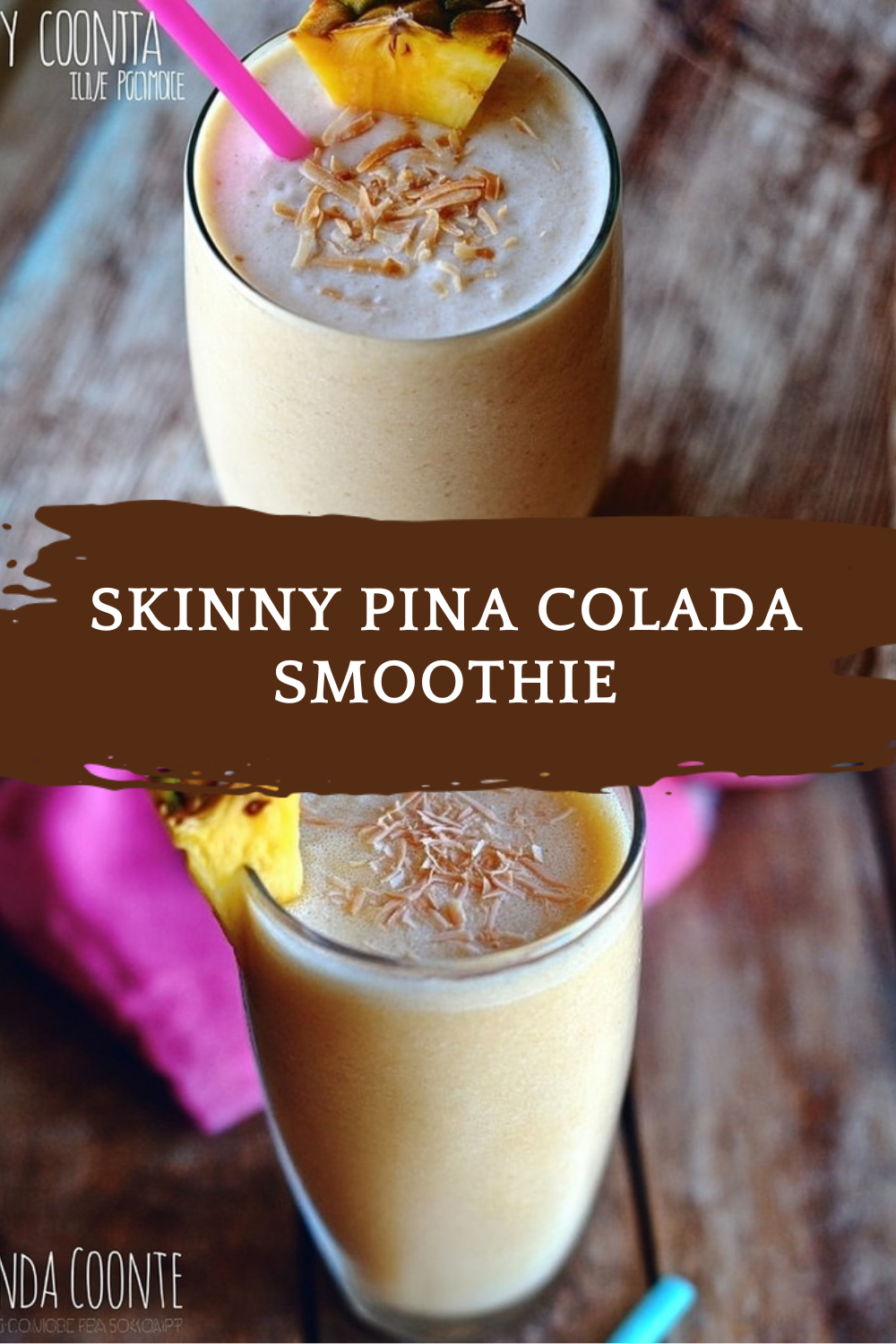 Skinny Pina Colada Smoothie