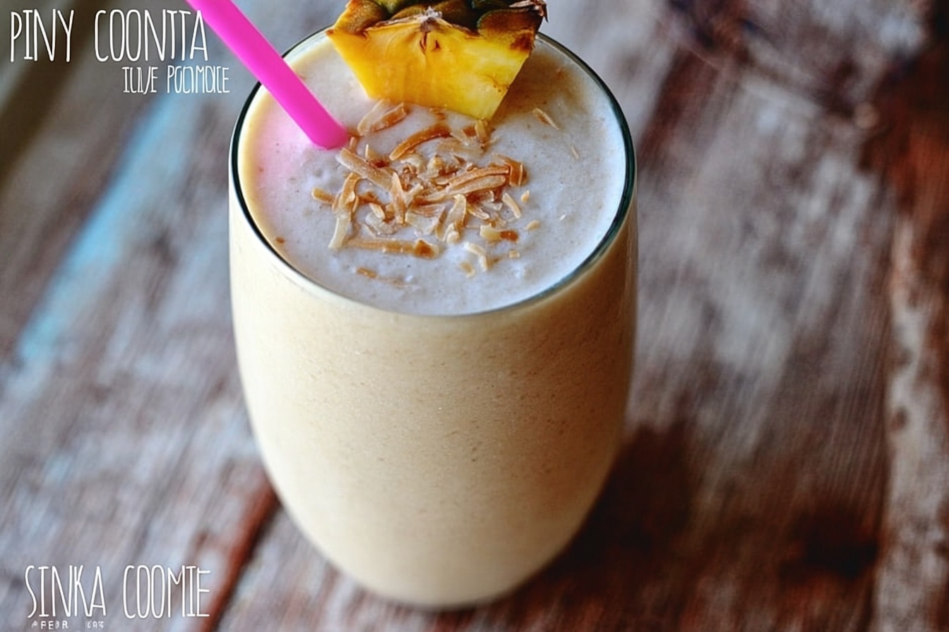 Skinny Pina Colada Smoothie
