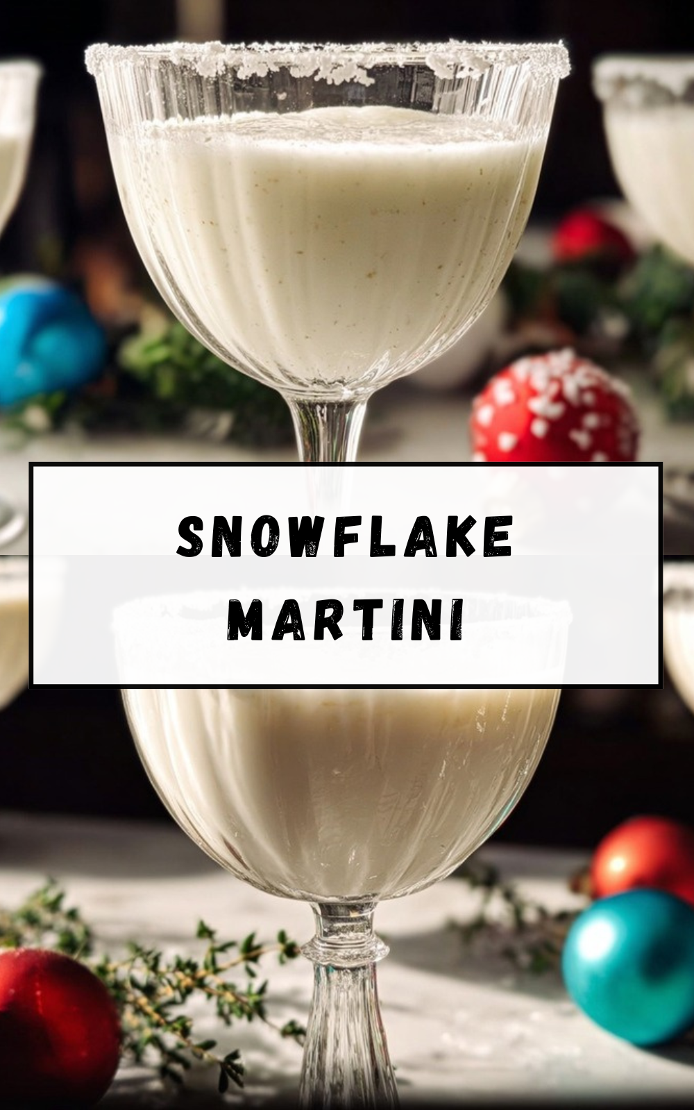 Snowflake Martini