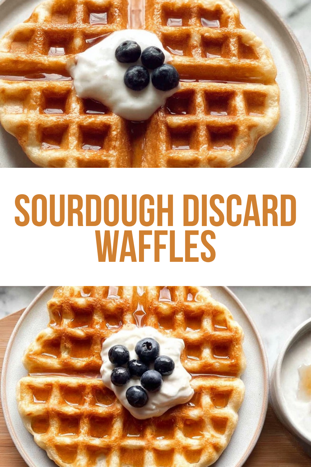 Sourdough Discard Waffles