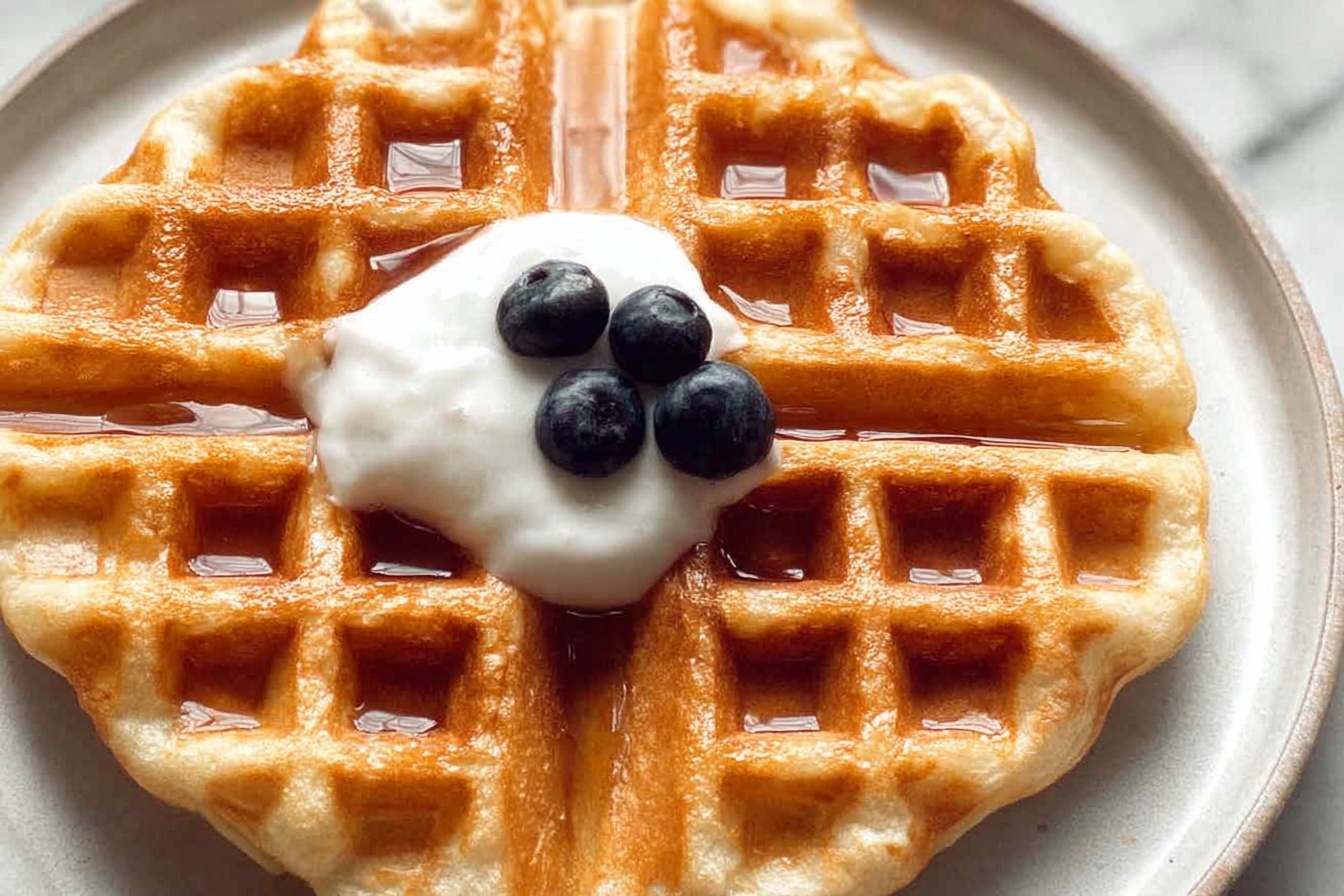 Sourdough Discard Waffles