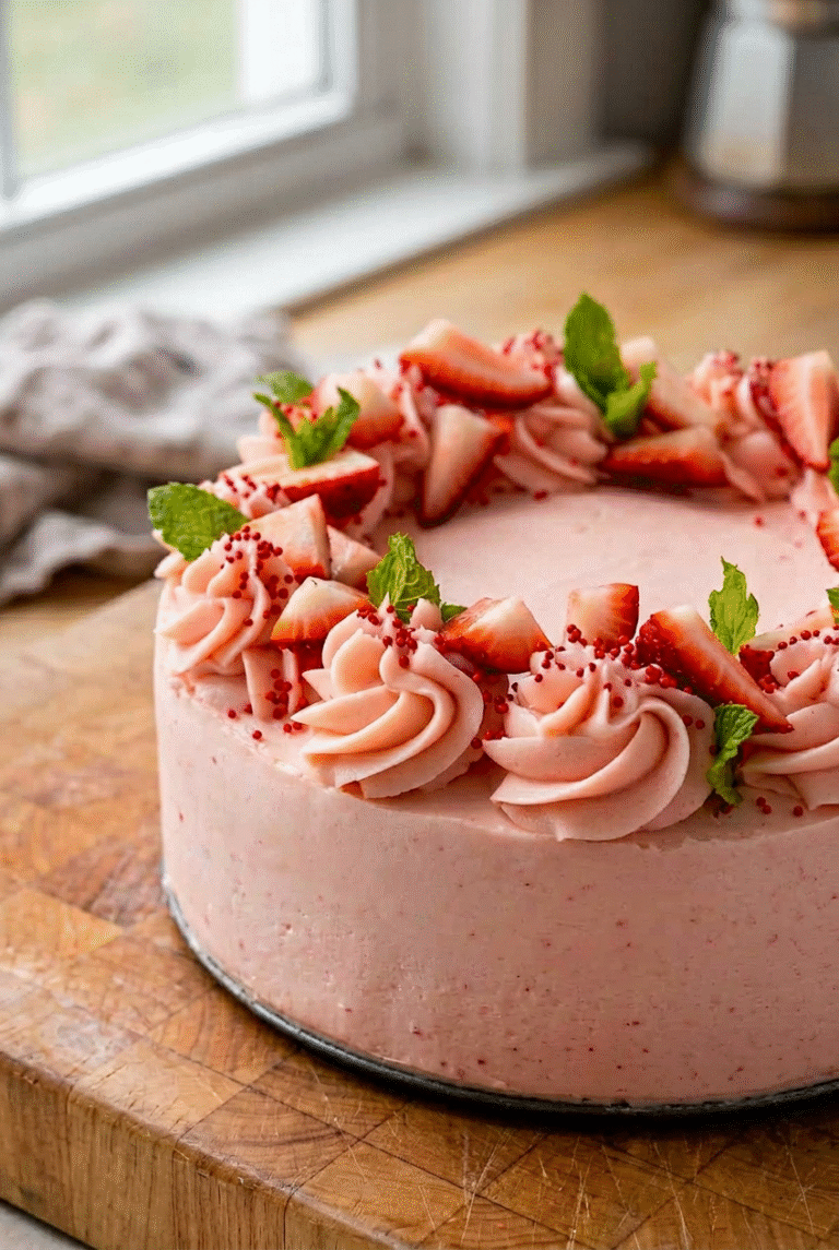 Strawberry Buttercream Frosting 41.Png