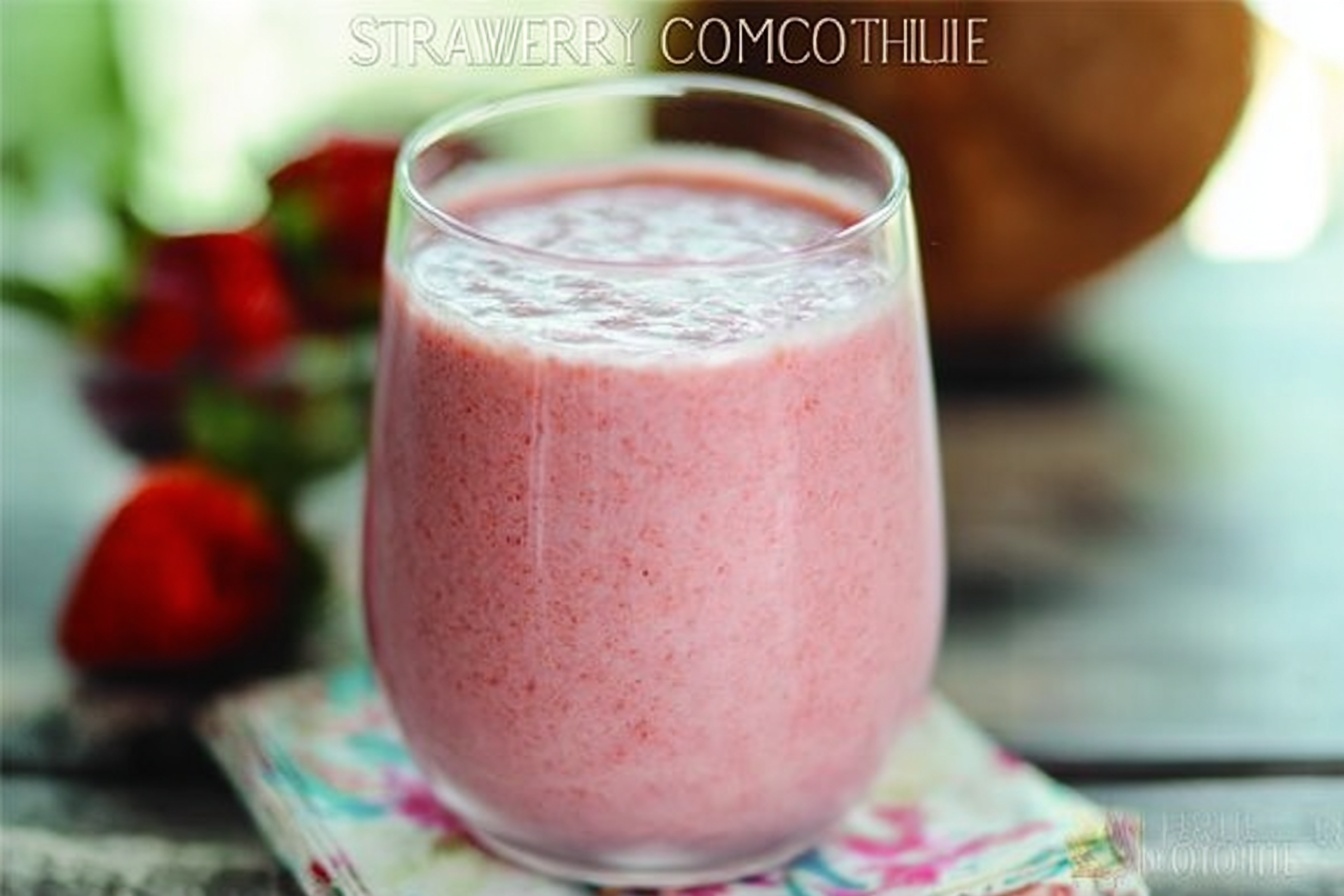 Strawberry Coconut Smoothie