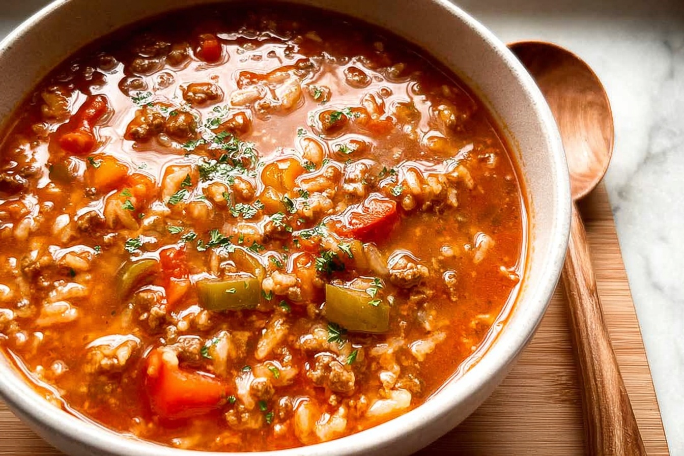Stuffed Pepper Soup Recipe: Easy One Pot Comfort Food 6 Stuffed Pepper Soup