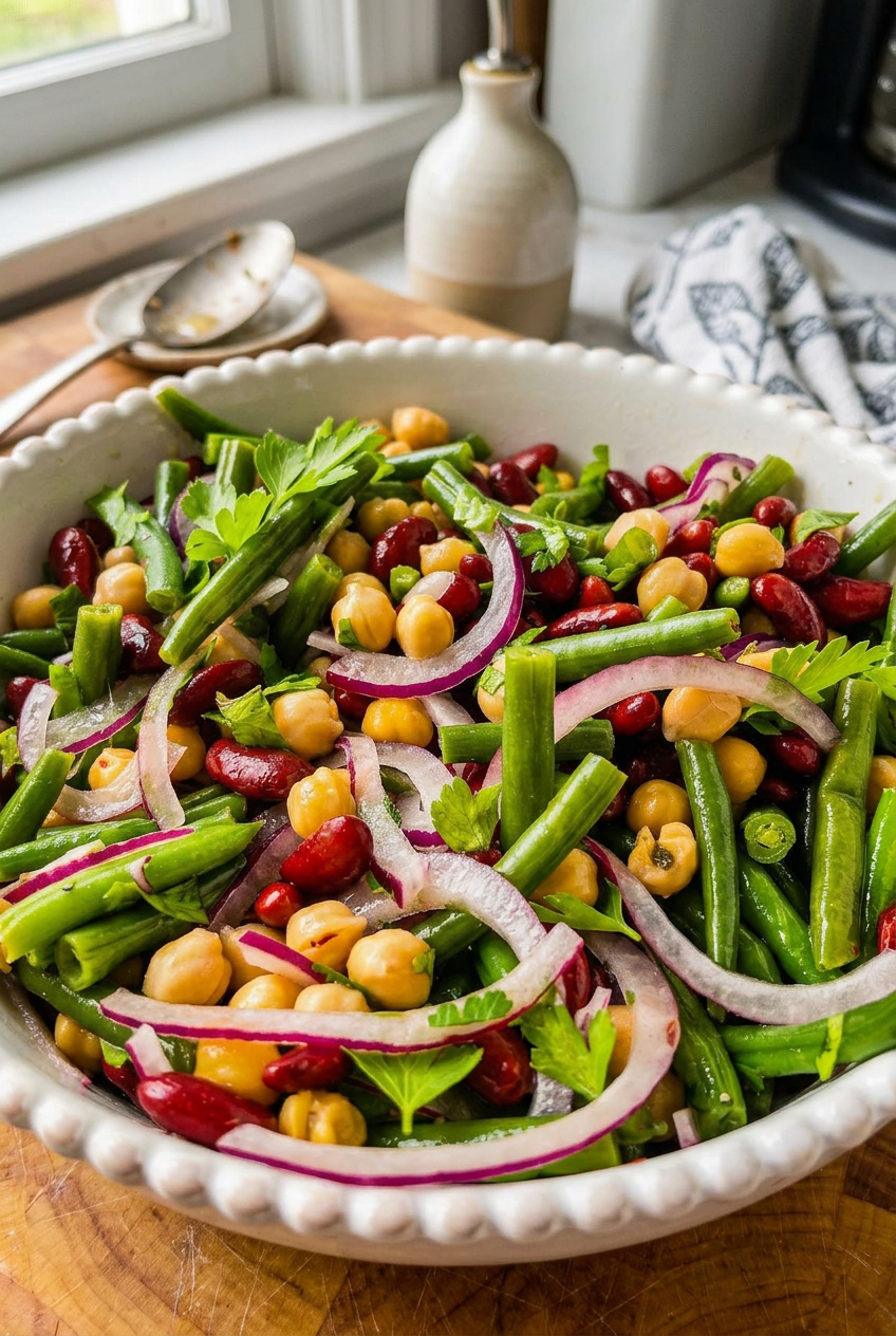 Three Bean Salad Recipe