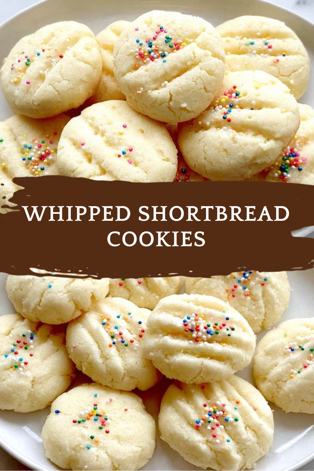 Whipped Shortbread Cookies