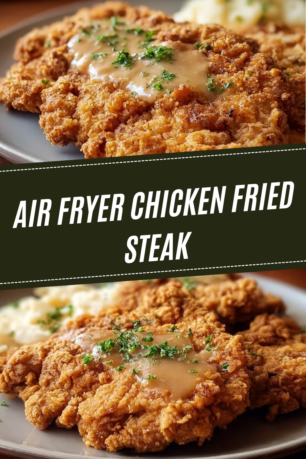 Air Fryer Chicken Fried Steak