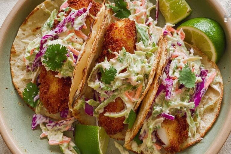 Air Fryer Fish Tacos With Cilantro Lime Slaw 31.Png
