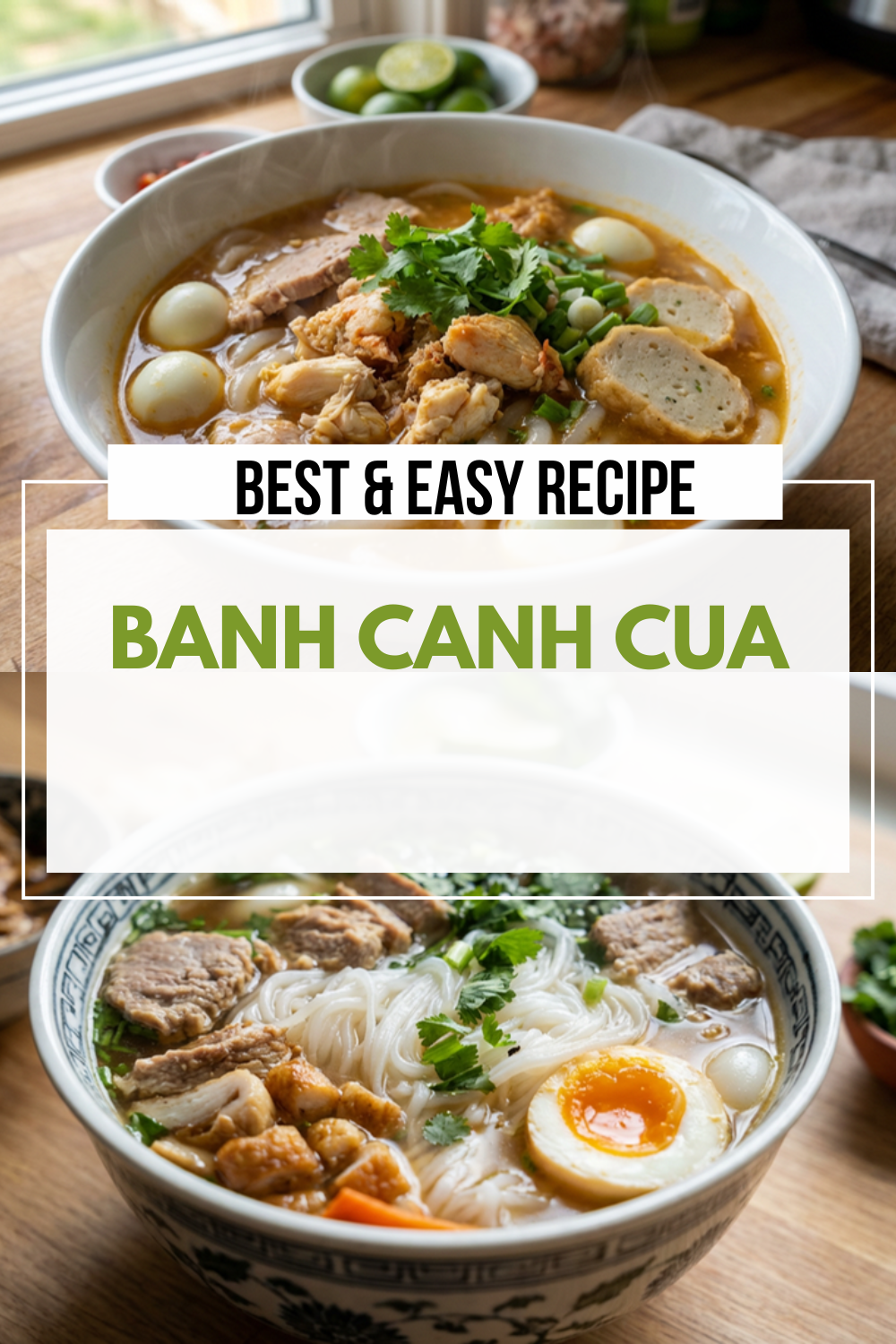Banh Canh Cua: Vietnamese Crab Shrimp Tapioca Noodle Soup Recipe 7 Banh Canh Cua