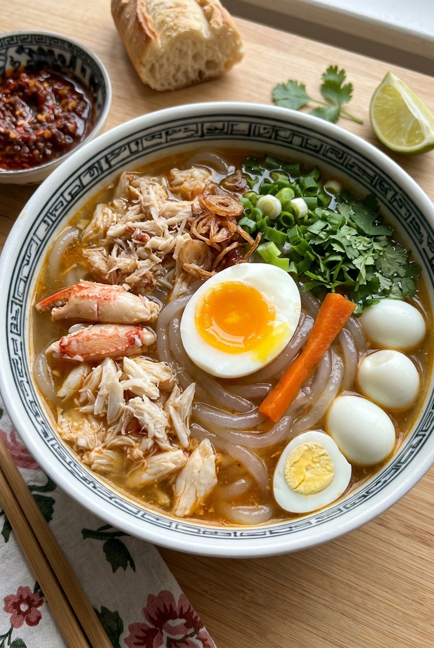 Banh Canh Cua: Vietnamese Crab Shrimp Tapioca Noodle Soup Recipe 6 Banh Canh Cua