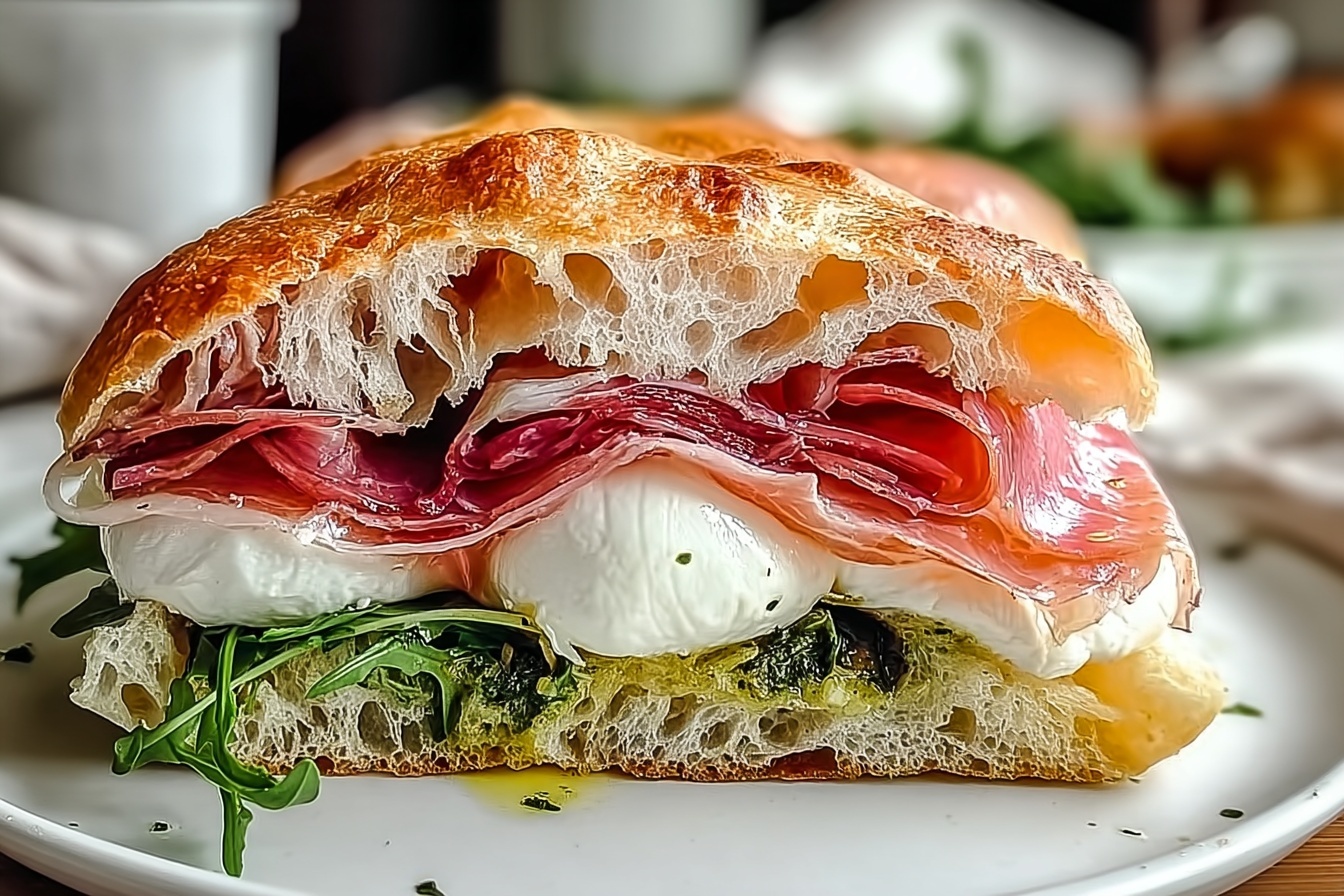 Best Classic Italian Focaccia Sandwich
