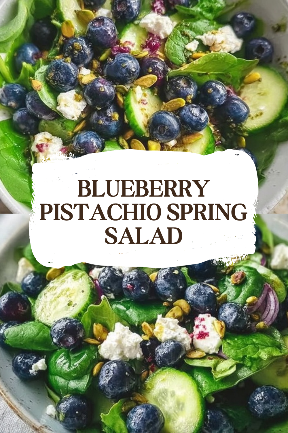 Blueberry Pistachio Spring Salad