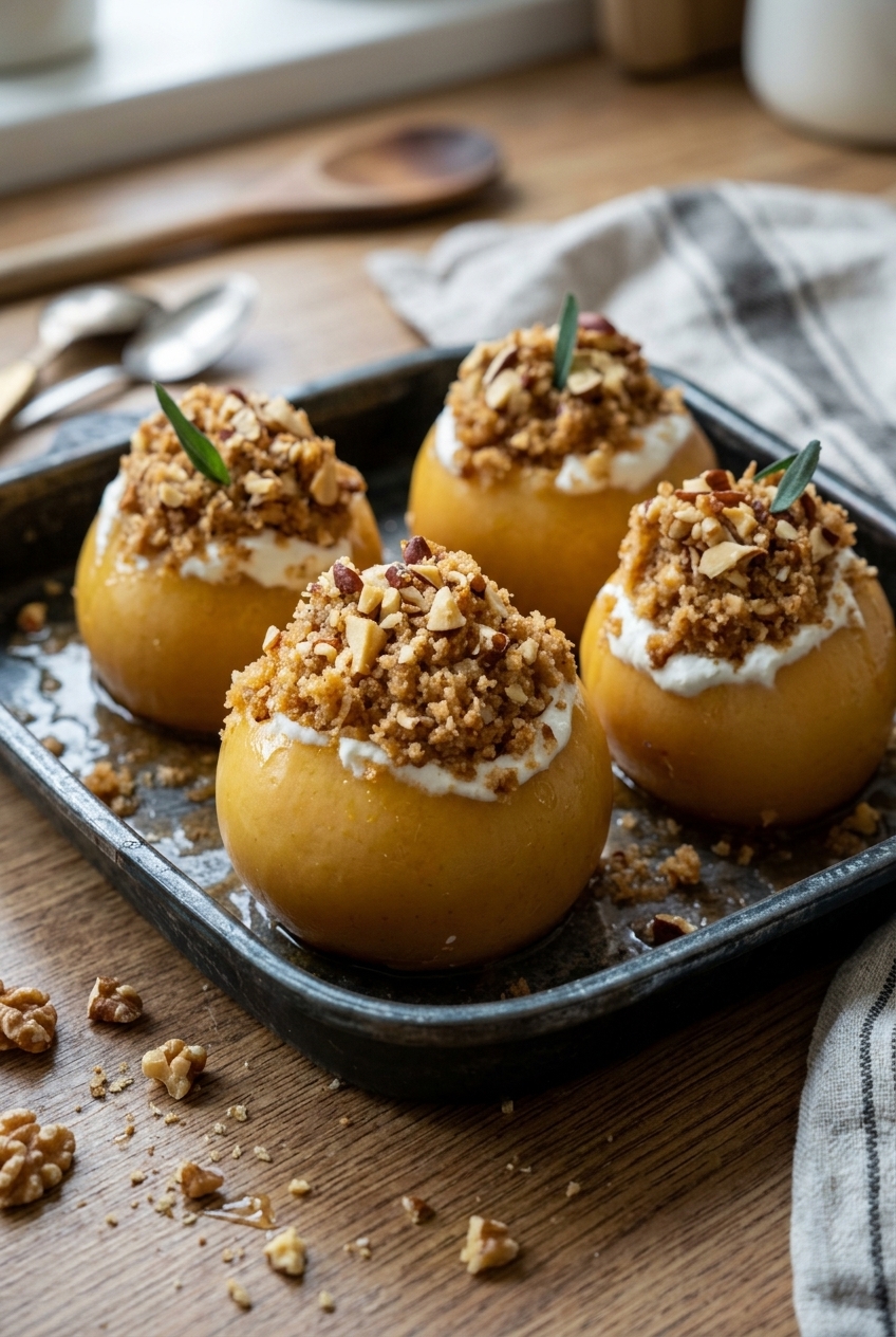 Bosnian Tufahije Walnut Stuffed Apples