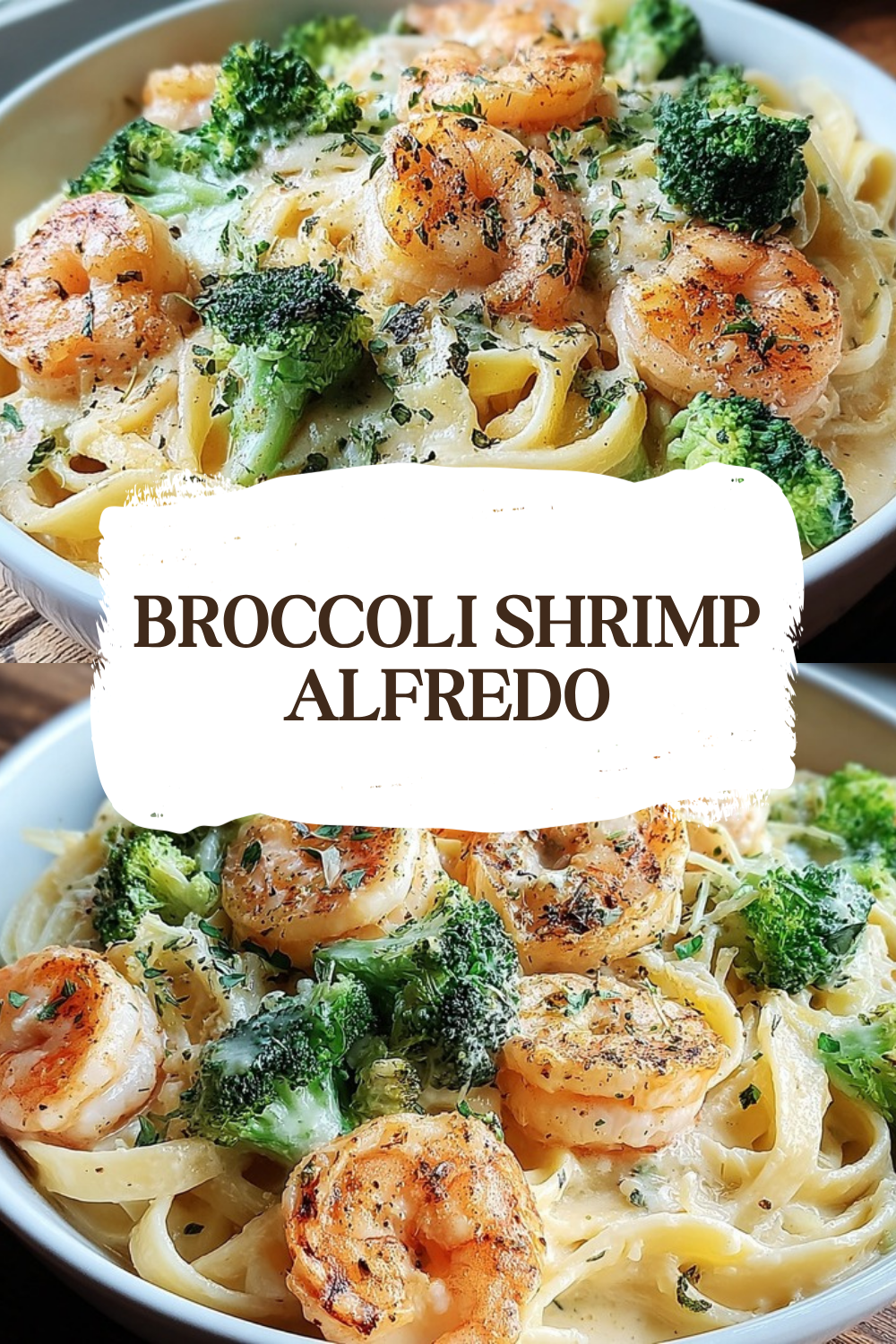 Broccoli Shrimp Alfredo