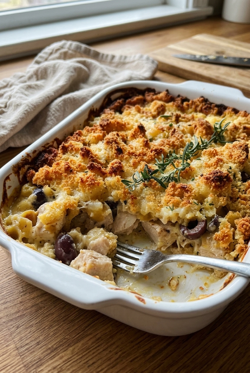 Chicken Cordon Bleu Casserole