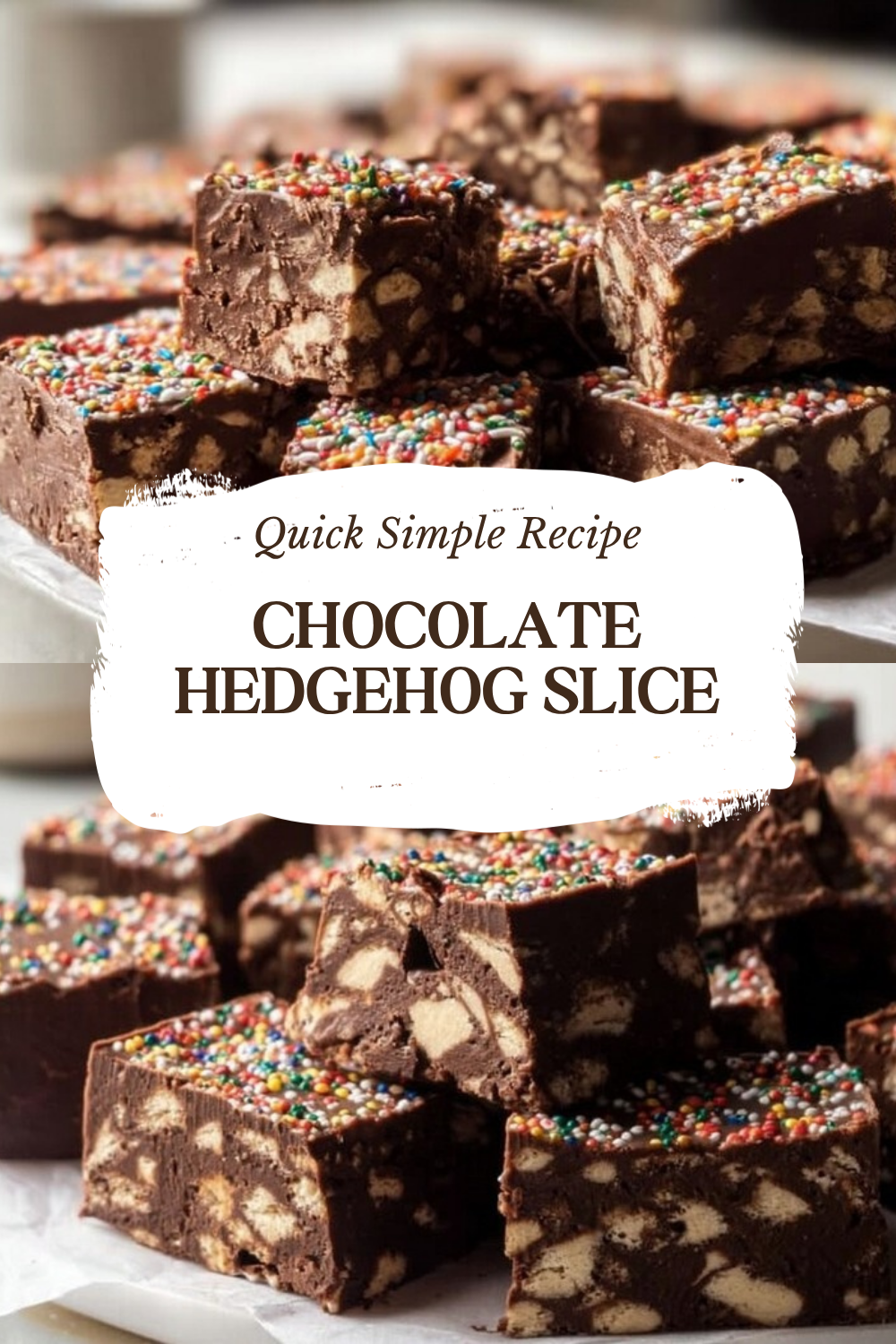 Chocolate Hedgehog Slice