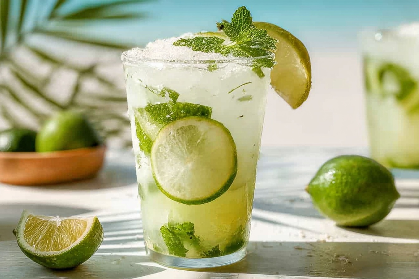 Coconut Fizz Mocktail Recipe With Lime 6 Coconut Lime Refresher Mocktail Recipe