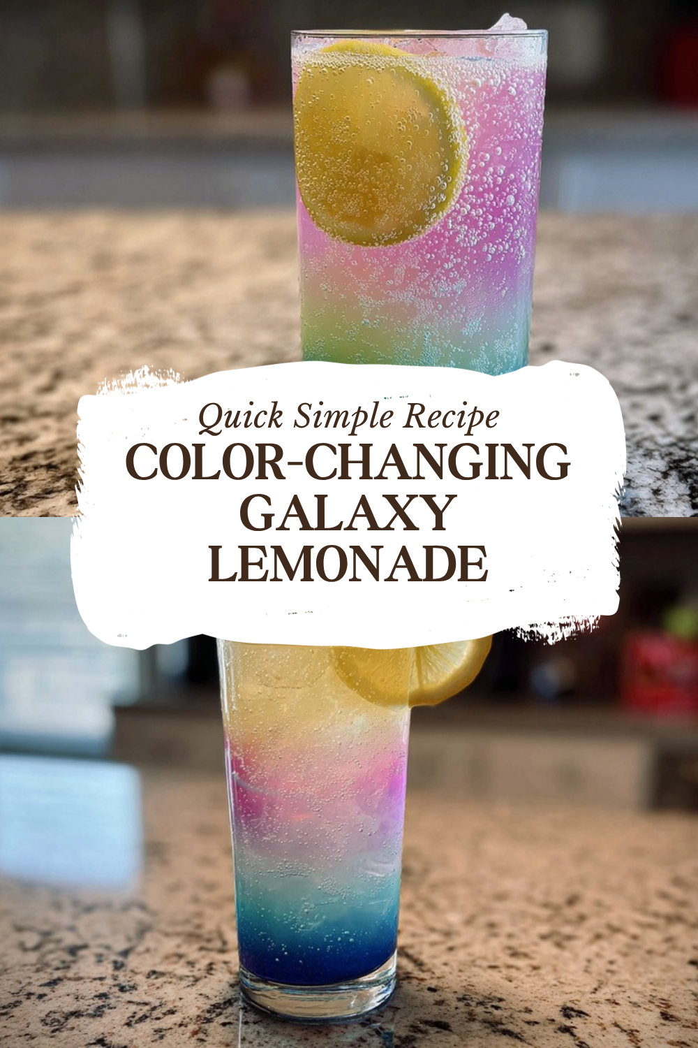 Color-Changing Galaxy Lemonade