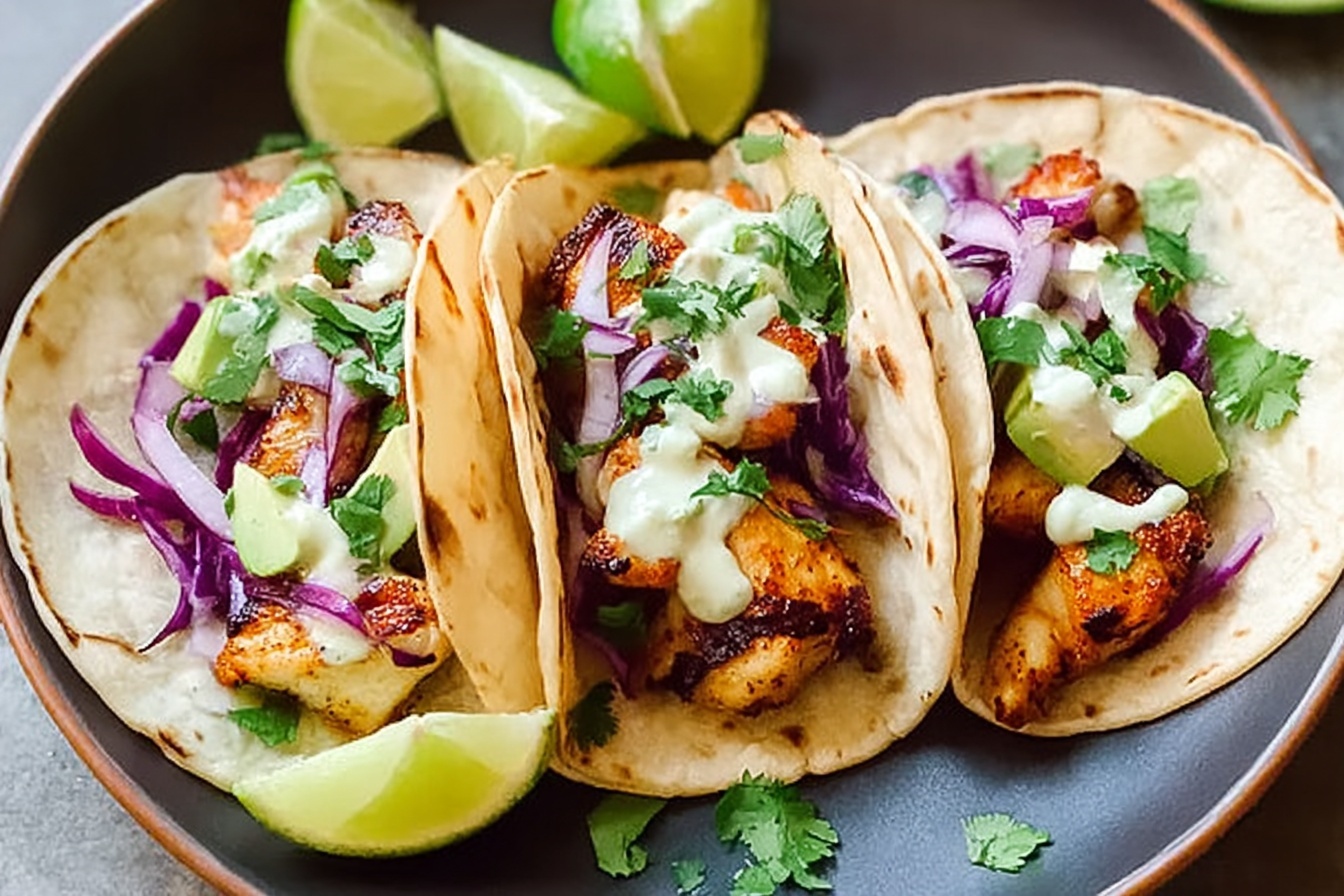Easy Fish Tacos Recipe