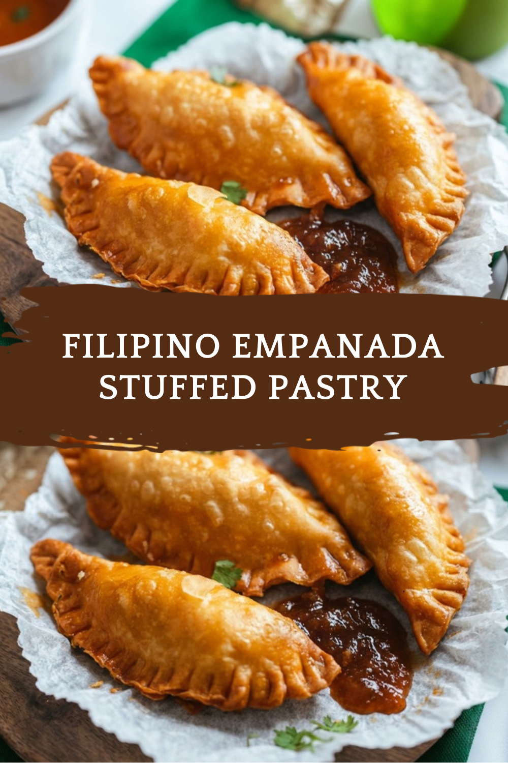 Filipino Empanada Stuffed Pastry