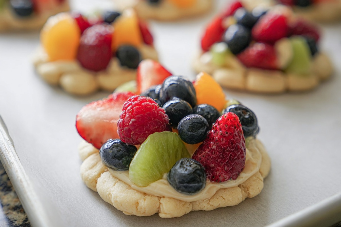 Fruit Pizza Cookies