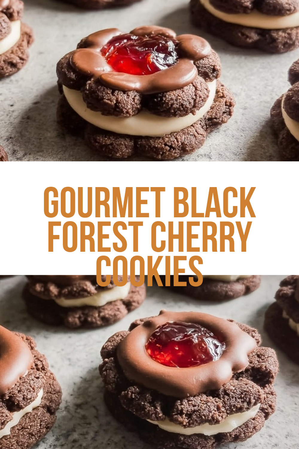 Gourmet Black Forest Cherry Cookies