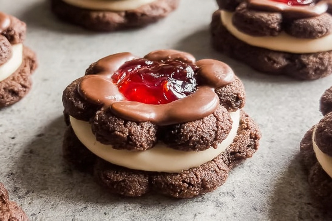 Gourmet Black Forest Cherry Cookies