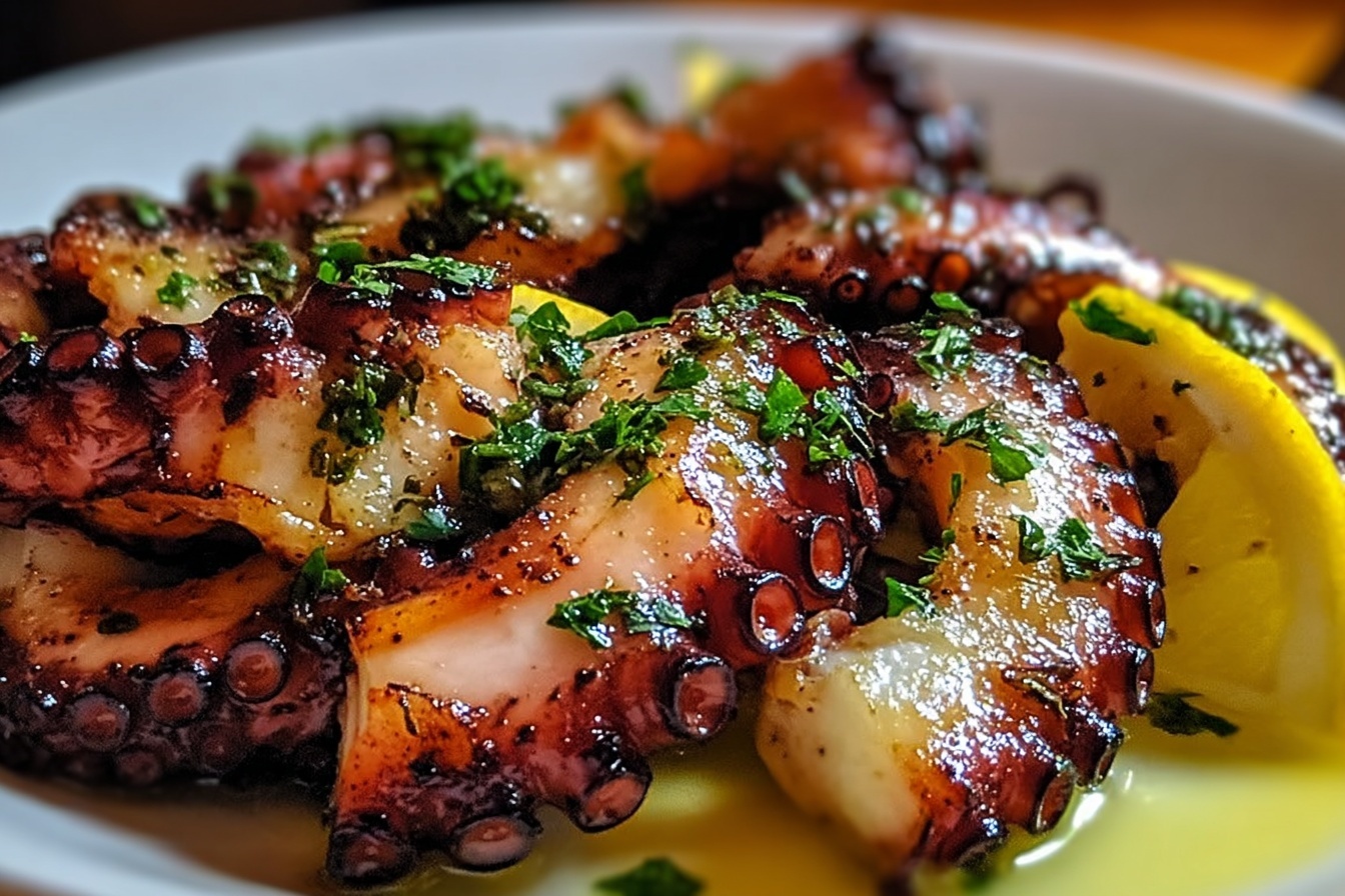 Grilled Octopus With Lemon And Oregano 79.Png
