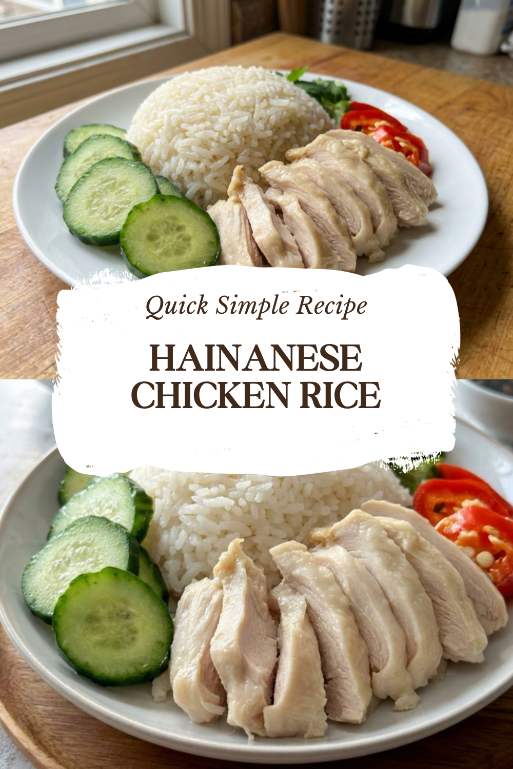Hainanese Chicken Rice