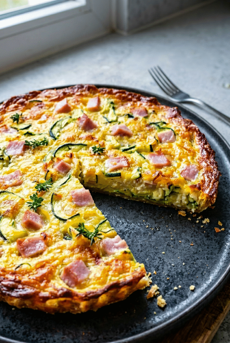 Ham And Zucchini Pie 72.Png