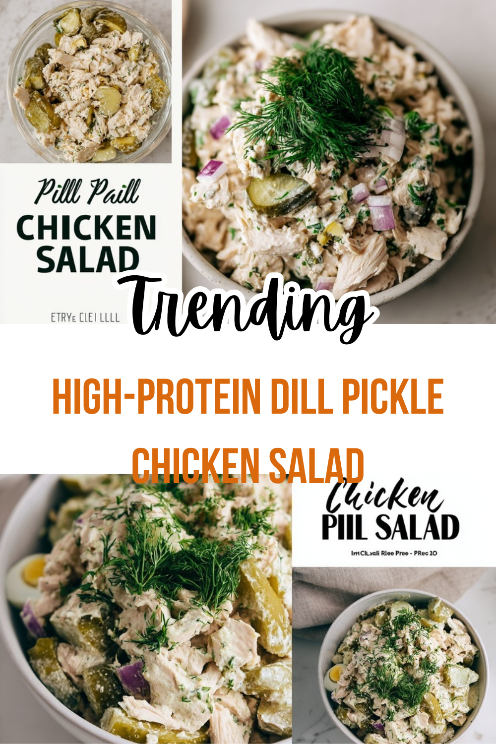 High-Protein Dill Pickle Chicken Salad