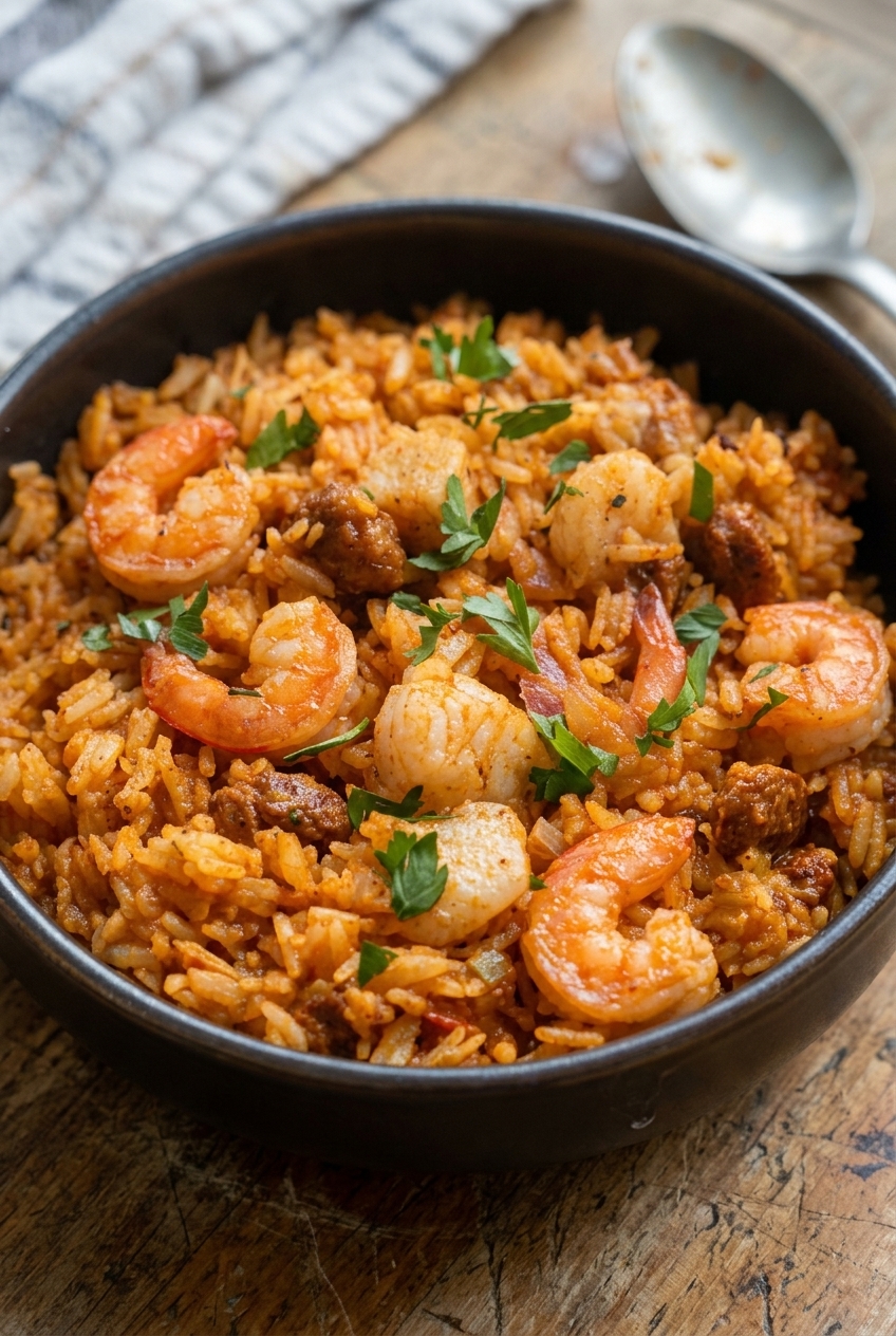 Jambalaya Quick One Pan Recipe 6 Jambalaya