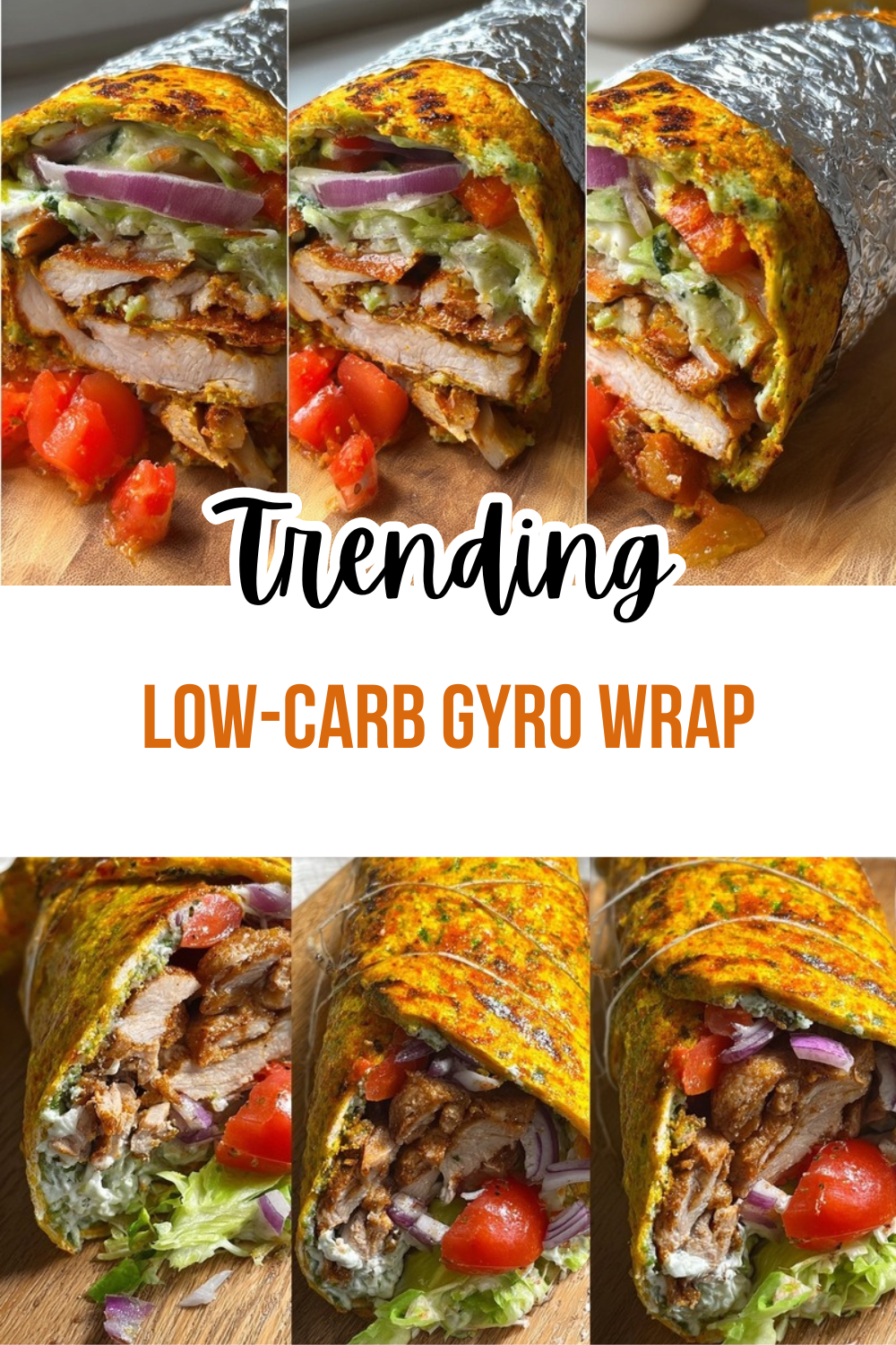 Low-Carb Gyro Wrap