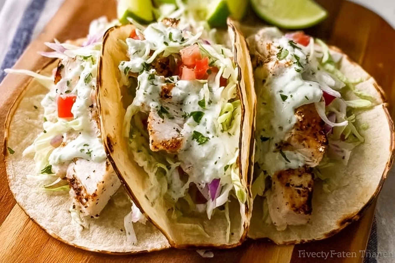Mahi Mahi Fish Tacos