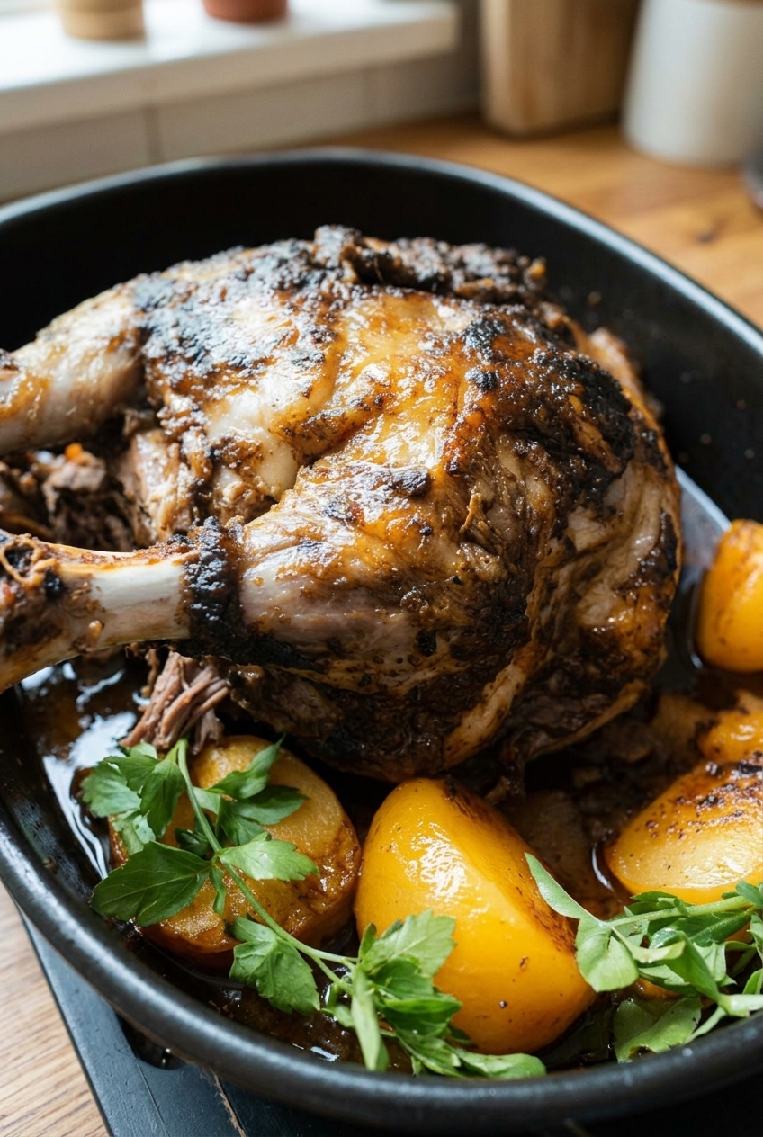 Moroccan Mechoui Roasted Lamb