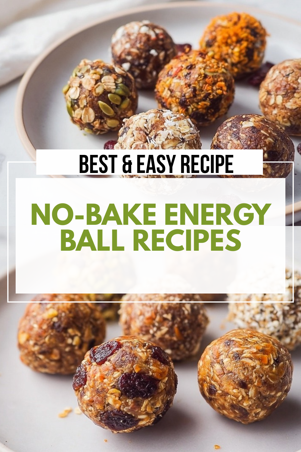 No-Bake Energy Ball Recipes