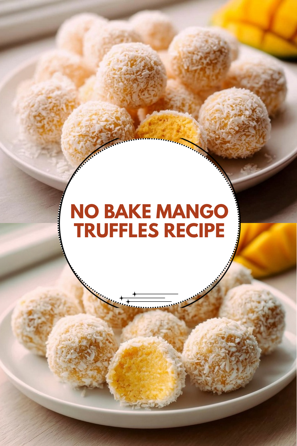 No Bake Mango Truffles Recipe