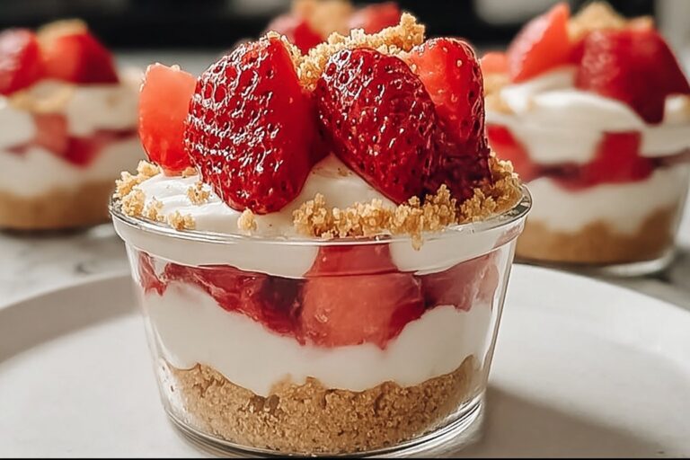 No-Bake Strawberry Cheesecake Cups 71.Png