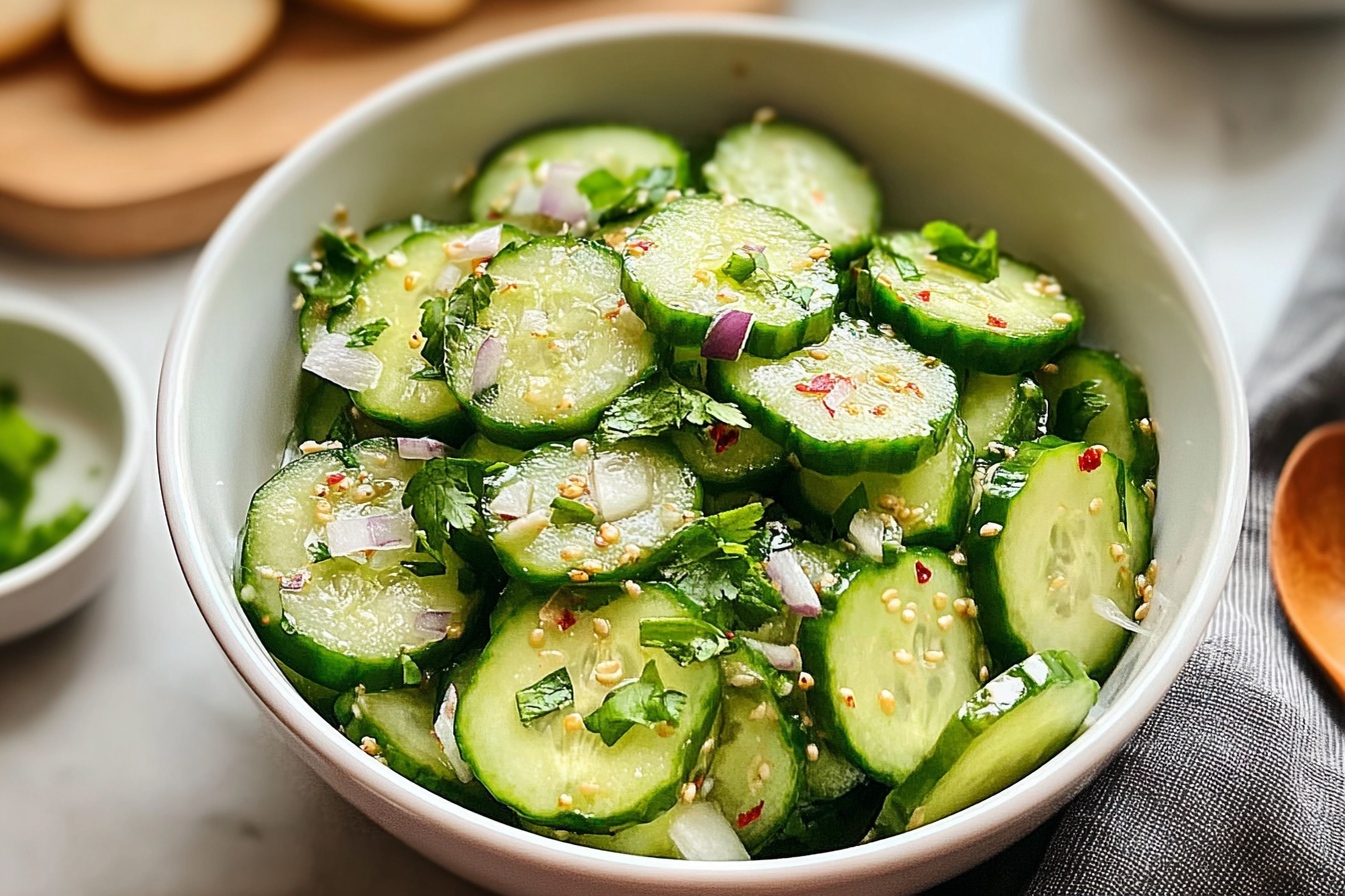 Refreshing Cucumber Salad